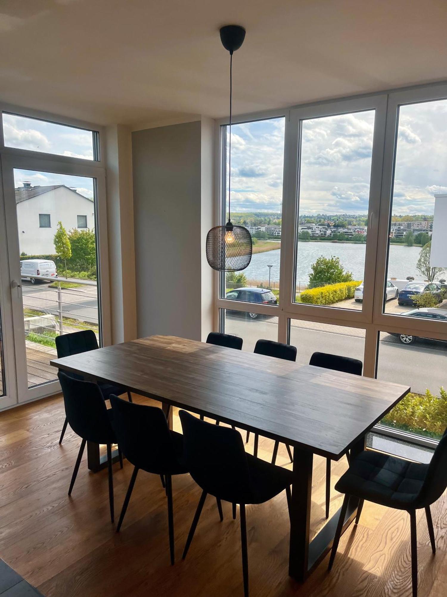Haus Mit Panoramablick Auf Den Phoenixsee Dortmund Luaran gambar